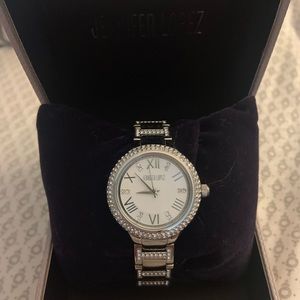 J.Lo women’s watch- silver